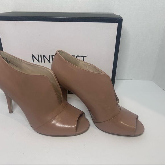 Nine West Sexy Nude peep toe bootie - Picture 3 of 11